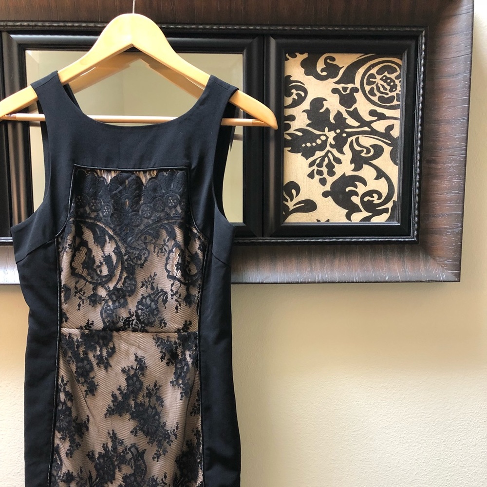 Tracy Reece Black Lace Dress